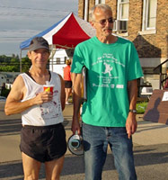 Jim Woolfitt and friend, Photo by Shirley Woolfitt