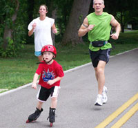 Run with a Cop-Photo by George Gannon